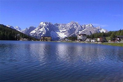 Lake of Misurina near Dobbiaco